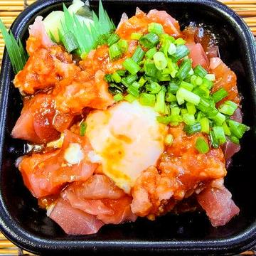(P丼)まぐろネギトロユッケ丼