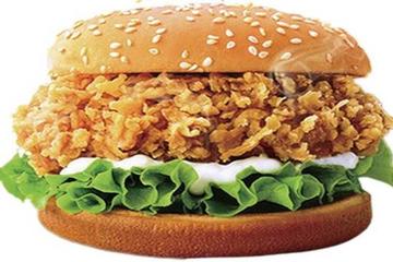 ROCK鶏ハンバーガーロイヤルミルクティーMセット