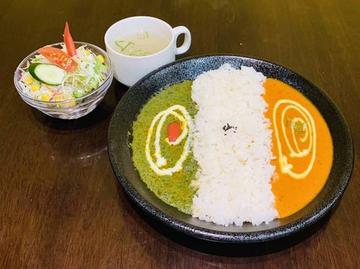Double Curry Rice set 二種類選べるカレーライス