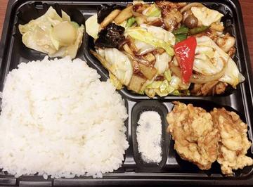 回鍋肉弁当