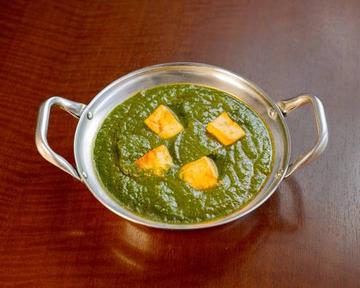 サグパニールカレー Sag Paneer Curry