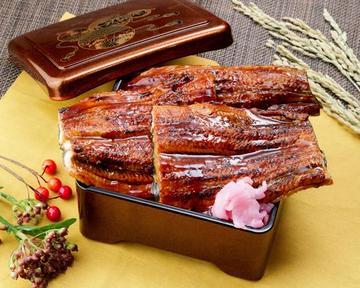 6.【松】香ばしうな重(1尾半) 6. [Deluxe] Fragrant Eel Rice Box (1 Whole ＆ Half Size)