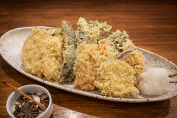 地野菜の天ぷら盛り