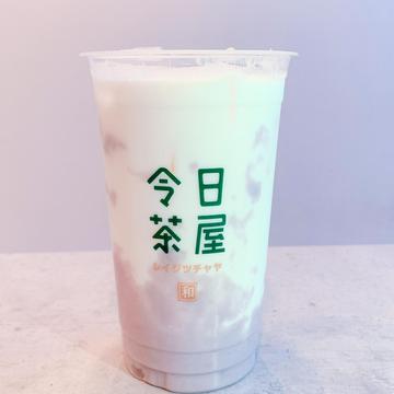 紫芋タピオカミルク
