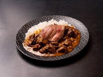 和牛ごろごろスパイシーカリー 和牛のせ