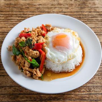 ガパオ！！！～ランチ ver.～ Gapao Rice (Lunch Version)