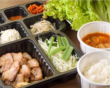 サムギョプサル定食 Samgyeopsal Set Meal
