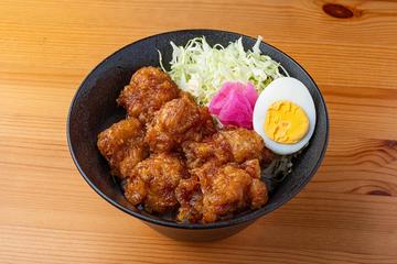 生姜醤油からあげ丼