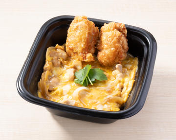 から揚げ親子丼