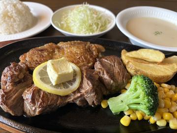 チキンステーキ&特製ステーキ