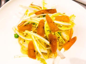 からすみとお野菜のペペロンチーノ