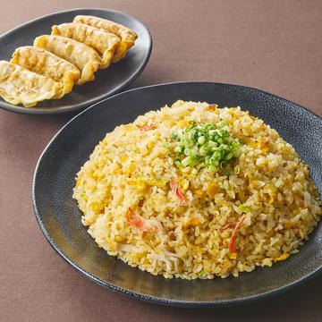 チャーハンダブル 揚げ餃子(5個)セット