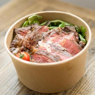 アンガス牛のペッパーステーキ丼