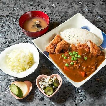 カツカレー定食