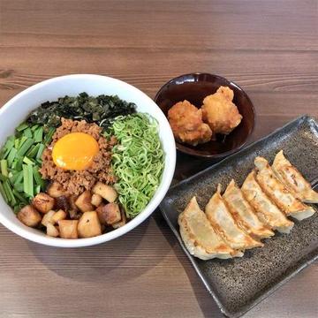 【大満足】台湾まぜそば・餃子6個・からあげ2個セット