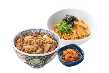牛丼・油そば・キムチセット