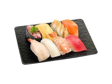 スシローお手頃セット8種 1人前（8貫）