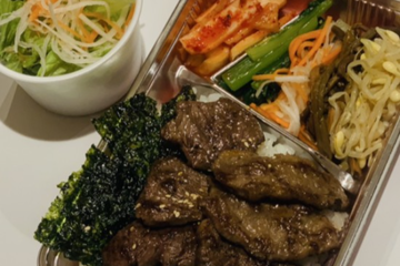 カルビ・ハラミ焼肉弁当