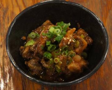 牛テールの韓国辛みそ和え