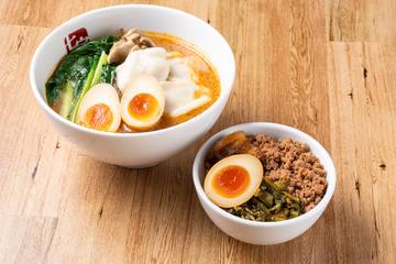 店長おすすめトッピング！スープ春雨+ミニ魯肉飯