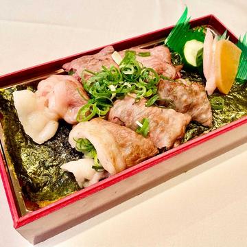 黒毛和牛薄焼きのり弁 ～九条葱入り～(※画像は肉増量のイメージです)