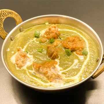 サグマトンカレー Sag Mutton Curry