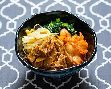 新ミニ叉焼ビビンバ丼