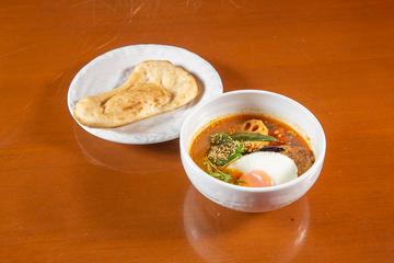 ハンバーグと野菜のスープカレー Hamburg Steak and Vegetable Soup Curry