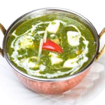 ほうれん草パニールセット(Sag Paneer)