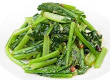 青菜炒め(炒青菜)