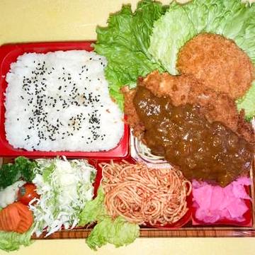 カレートンカツ弁当