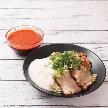納豆トロロつけ麺 小(麺少なめ、女性向け)