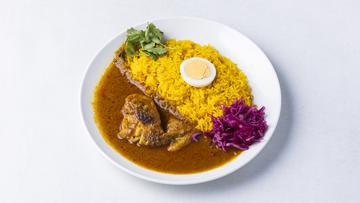 一晩仕込みのグリルチキンカレー