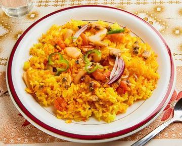 シーフードビリヤニ/Seafood Biryani