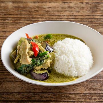 緑のカレー feat.鶏 Green Curry with Chicken