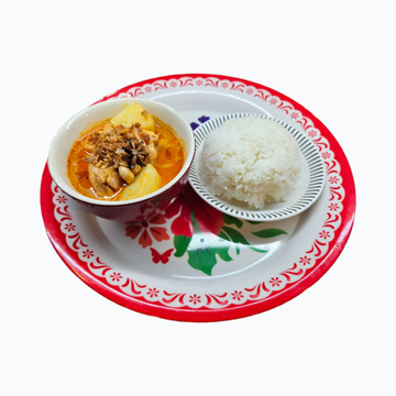 マッサマンカレーご飯付き Massaman Curry With Rice
