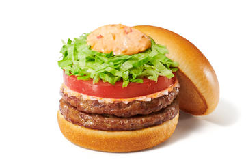 ダブルモス野菜バーガー