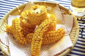 とうもろこしの唐揚げ