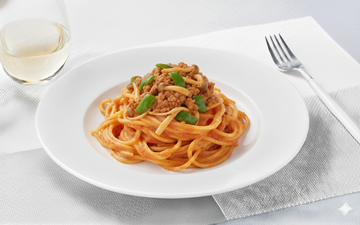 挽き肉のハヤシクリームパスタ2680円↓