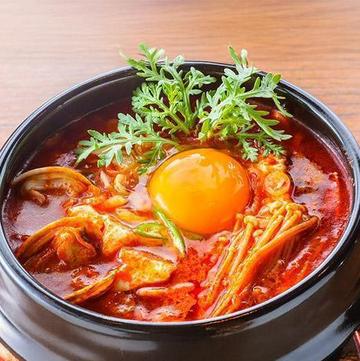 タデギ熟成スンドゥブチゲ(ライス付き)
