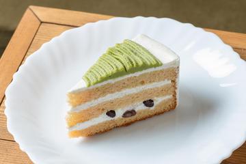 抹茶ときな粉のケーキ