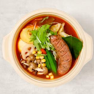 トムヤムスープポークカレー