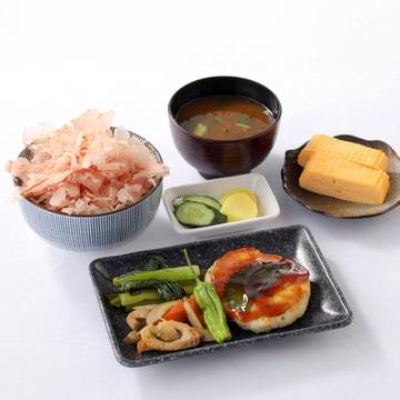 鰹たまご弁当 みそ汁付