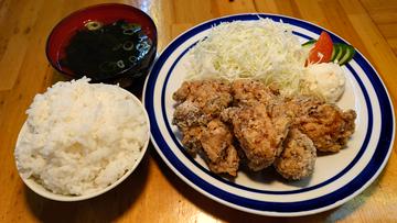 からあげ定食  ソフトドリンク付き