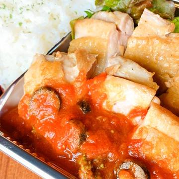 若鶏のトマト煮込み弁当