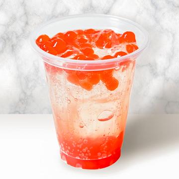 味付きタピオカ ストロベリー味ソーダ