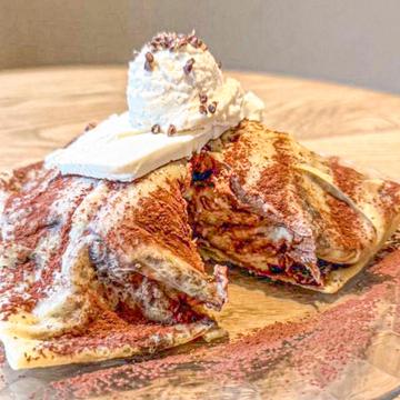 クレープパンケーキチョコ