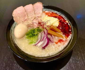 辛い特製濃厚豚骨ハマグリ塩