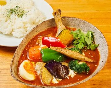 チキンと野菜12種のスープカレー