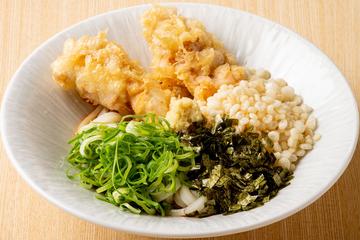 鶏天ぶっかけうどん